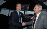 Bedrijfsuitje of vergadering in een Flight Simulator op Schiphol?