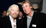 De foto van de week: Sir Richard Branson met Rick Claus