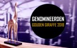 De genomineerden van de Gouden Giraffe 2018 op een rij: