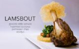 De Haven van Zandvoort: eventmenu maand augustus Lams schenkel