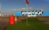 Evenemententerrein Norfolk wordt golfbaan in de haven