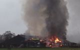 Grote brand in evenementen- en activiteitenboerderij in Boxtel
