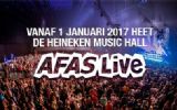 Heineken Music Hall gaat verder als AFAS Live