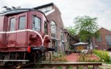 Historisch treinrijtuig omgedoopt tot evenementen- en vergaderlocatie
