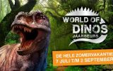 Jaarbeurs ontvangt 60 levensgrote dino's
