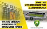 Kyocera Stadion in Den Haag verrassende locatie voor WK Hockey