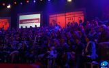Nieuwjaarsreceptie van diverse branchevereningen in hoofdkantoor Endemol