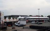Opvallende tijdelijke evenementenlocatie van Veldeman in Lokeren