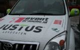 Otto Seibert en Sophie Zeeuw van der Laan in EventBranche.nl-auto naar de Noordkaap