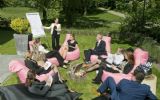 Outdoor vergaderen bij Crowne Plaza
