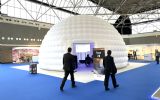 Presentatie of workshop ruimte in een Dome?