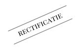 Rectificatie EventBranche Magazine 4 - 2018