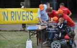 Rocks 'n Rivers organiseert Spieren voor Spierendag 2011 in Burgers Zoo