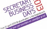 Secretary Business Days 2013 gaat niet door