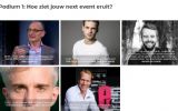 The Next Event keynotes: influencers, neuromarketing, eventtrends, data, gedragsverandering, van stoelen naar doelen en Jordi vd Bovenkamp...