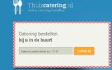 Thuiscatering.nl maakt online catering bestellen mogelijk