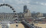 Zakelijk speeddaten in een reuzenrad op de Pier in Scheveningen