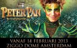 Ziggo Dome onderkomen van Peter Pan Arena-show