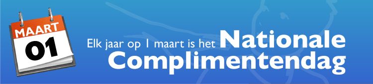1 maart (Inter)Nationale Complimentendag