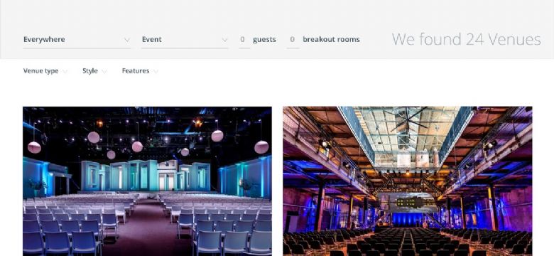 80% van uw evenement online boeken via Venuesuite