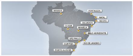 Aanbieding WK voetbal 2014: zakelijke WK arrangementen Brazilie