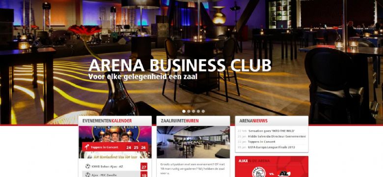 Amsterdam ArenA sluit periode van vernieuwing af met nieuwe website