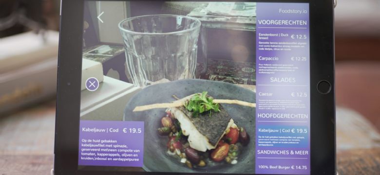 Amsterdamse start-up introduceert AR-menu app: gerechten als hologram op tafel