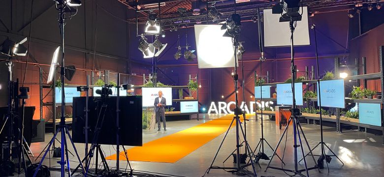 Arcadis organiseert internationaal online event voor duizenden bezoekers aan de hand van Buro NSign