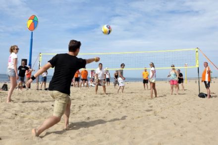 Beach Branche Barbecue Volleybaltoernooi: kom oefenen bij BHG!