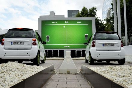 Beste evenement van Europa: Smart Eball van Daimler