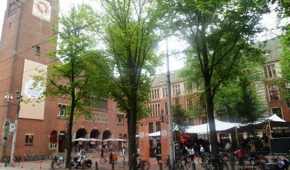 Beurs van Berlage evenementenlocatie voor de beursgang van Douwe Egberts