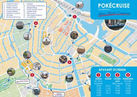 Blue Boat Company komt met PokémonGO arrangement