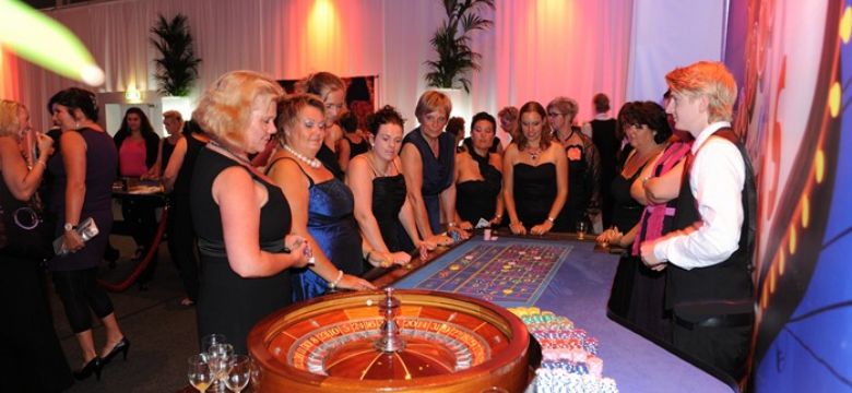 Casinotafels inzetten op evenementen