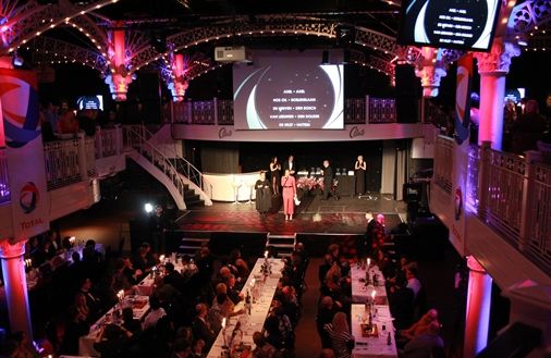 Claus Event Center evenementenlocatie voor awarduitreiking van Total Nederland