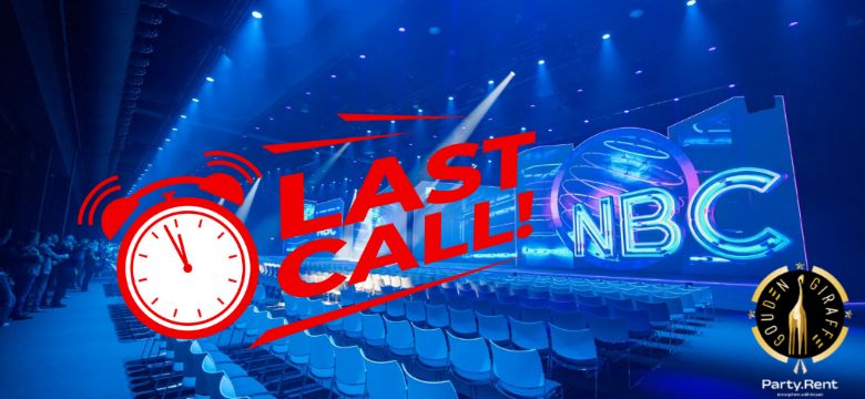 De allerlaatste kans om jouw beste event in te schrijven voor de Gouden Giraffe Awards