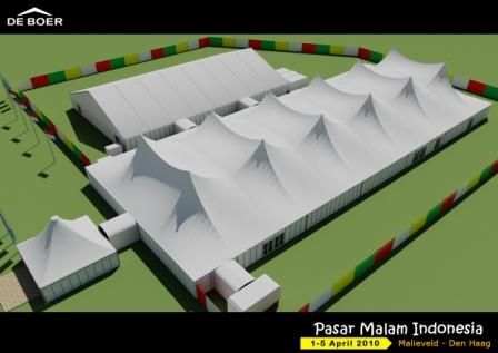 De Boer bouwt groot complex voor Pasar Malam