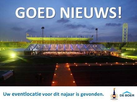 De Boer en het Olympisch Stadion zetten pop-up eventlocatie neer