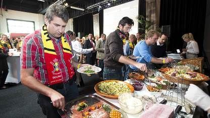 De Broodfabriek omgeturnd in locatie voor Belgische hockeysupporters