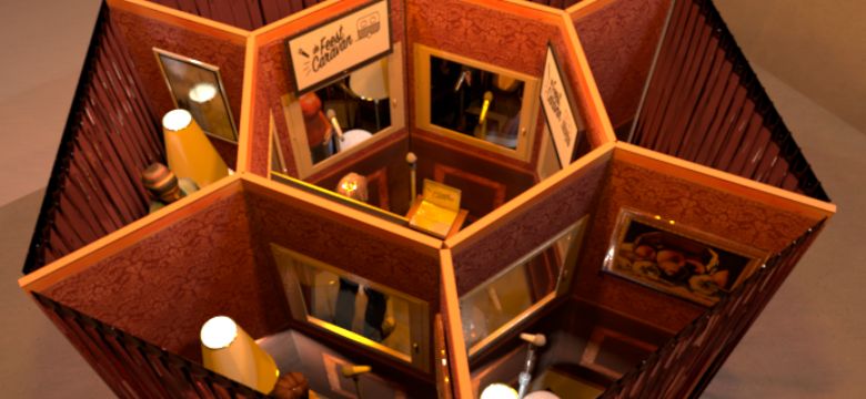 De Feestcaravan lanceert Corona proof feest concept V.I.Peep Show
