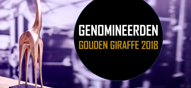 De genomineerden van de Gouden Giraffe 2018 op een rij: