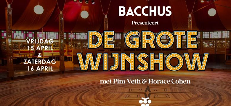 De Grote Wijnshow op de Kop van het Java-eiland Amsterdam