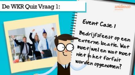 De Werkkostenregeling Quiz Deel I: wat moet wel en wat niet in het forfait?