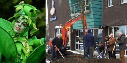 Duurzame opening van Rabobank Het Groene Woud Zuid