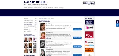 E-VENTPEOPLE.NL nieuw platform voor gecertificeerde ZZP-ers