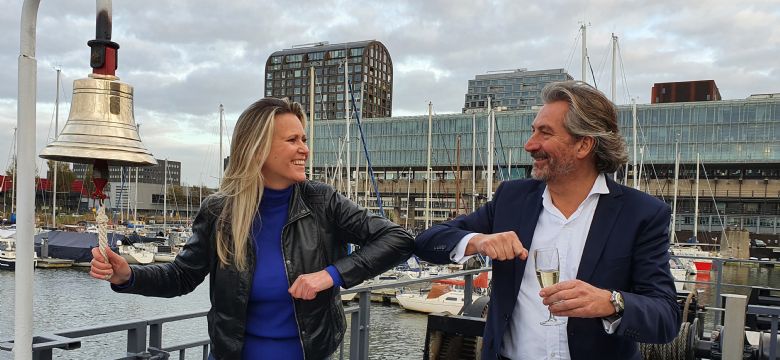 Een varende kerstshowroom: OCEANDIVA en Edelman slaan de handen ineen!