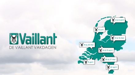 Effectgroep organiseert roadshow voor Vaillant op 8 locaties