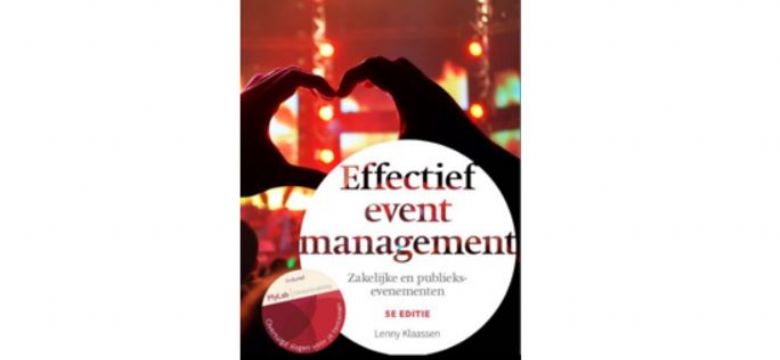 Effectivents presenteert studieboek Effectief Eventmanagement in het hoger onderwijs