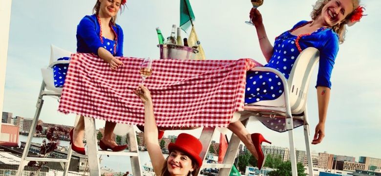 Evenementenlocatie Hoogtij vindt antwoord op 1,5 meter vraagstuk: de lucht in