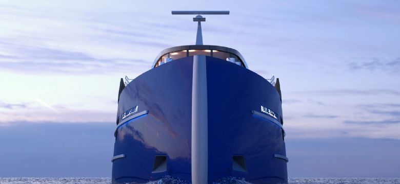 Evenementenschip Blue Rhapsody vaart voor het eerst op CO2 neutraal 'frituurvet'