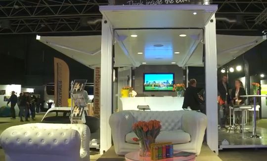 EVENT 14: ContainerFabriek maakt van zeecontainer een stand of VIP-locatie